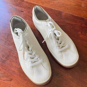 Rothy's The Lace Up - Off‎ White Sneakers. Size 10